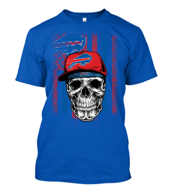 Buffalo-Bills-nfl-young-american-skull-T-Shirt