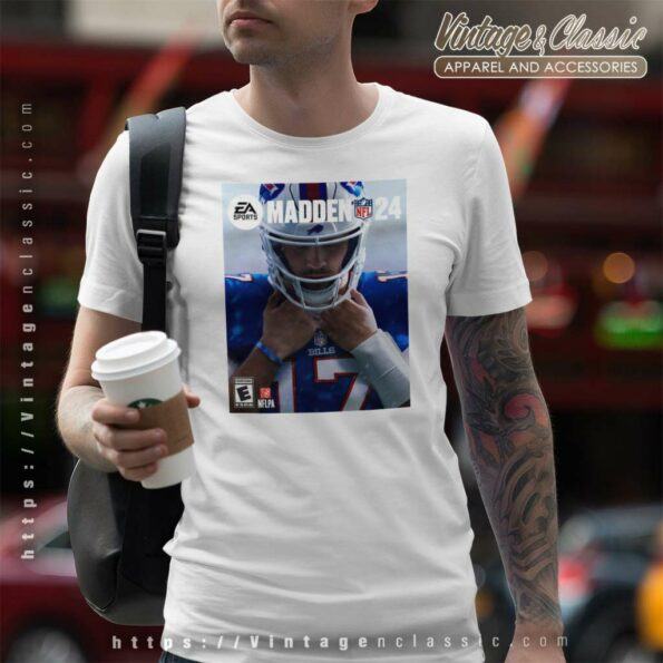 Josh-Allen-Lands-Madden-24-Cover-Shirt