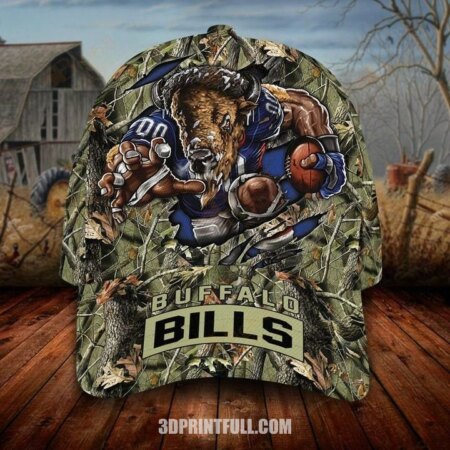 NFL-Buffalo-Bills-Realtree-Camo-hunting-3D-Classic-Cap