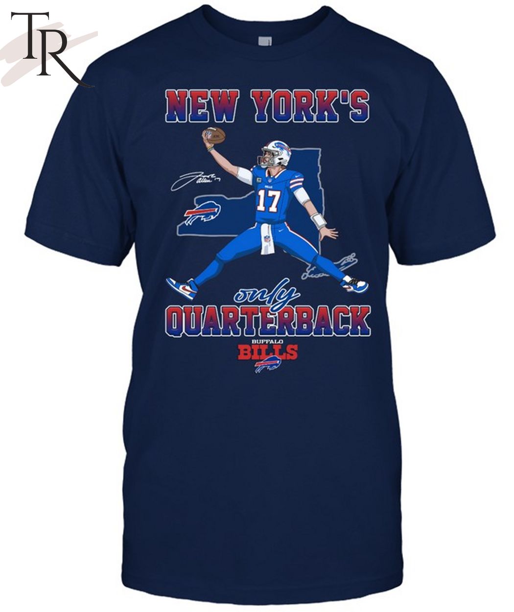 New-York's-Only-Quarterback-Buffalo-Bills-T-Shirt_1