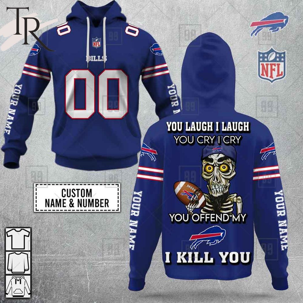 Personalized-NFL-Buffalo-Bills-You-Laugh-I-Laugh-Jersey-Hoodie_1