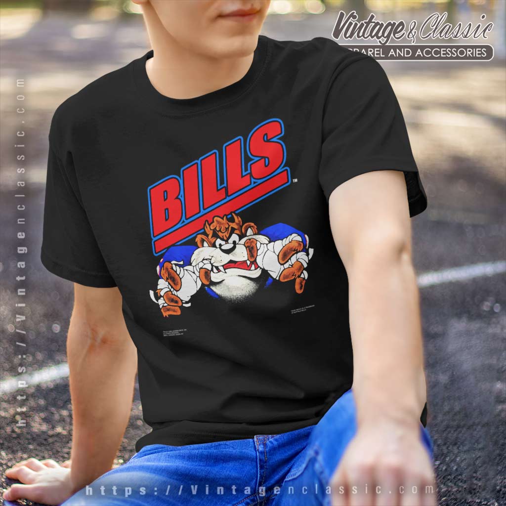 Vintage-Buffalo-Bills-Taz-Football-Shirt