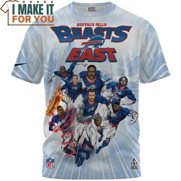 Buffalo-Bills-NFL-Beasts-EAST-3D-T-Shirt-Best-Buffalo-Bills-Gifts-for-Any-Occasion