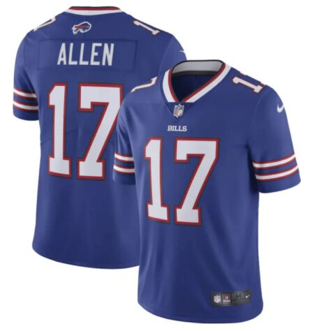 Josh-Allen-Buffalo-Bills-NFL-Nike-Blue-Vapor-Limited-Stitched-Jersey