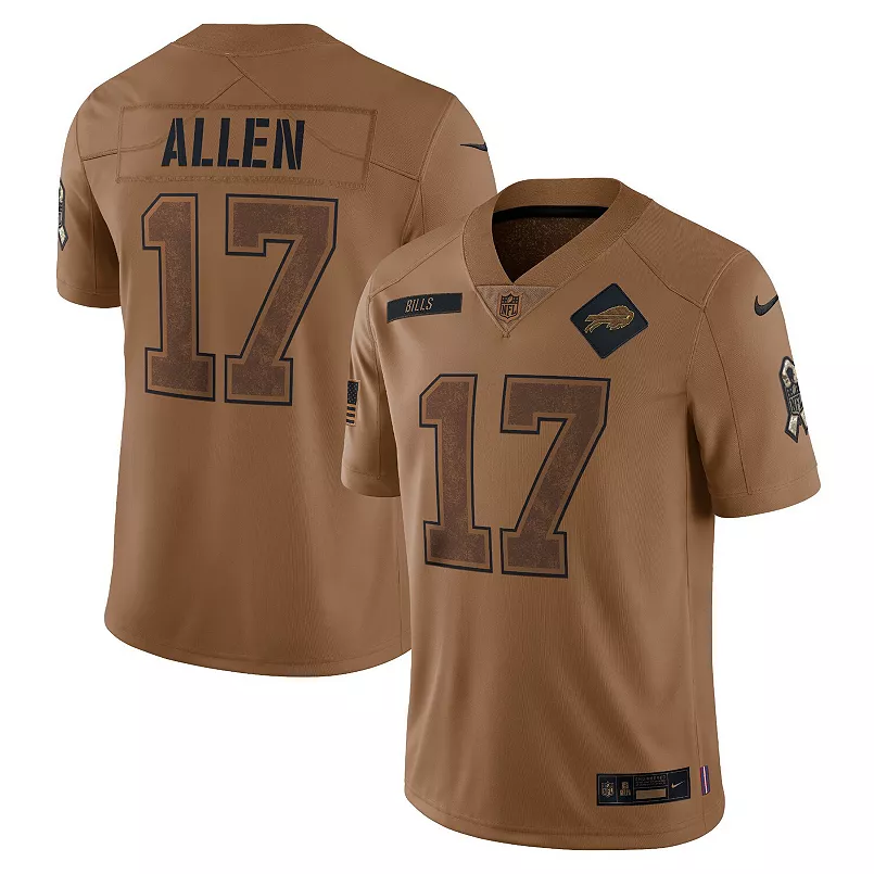Mens-Nike-Josh-Allen-Brown-Buffalo-Bills-2023-Salute-To-Service-Limited-Jersey