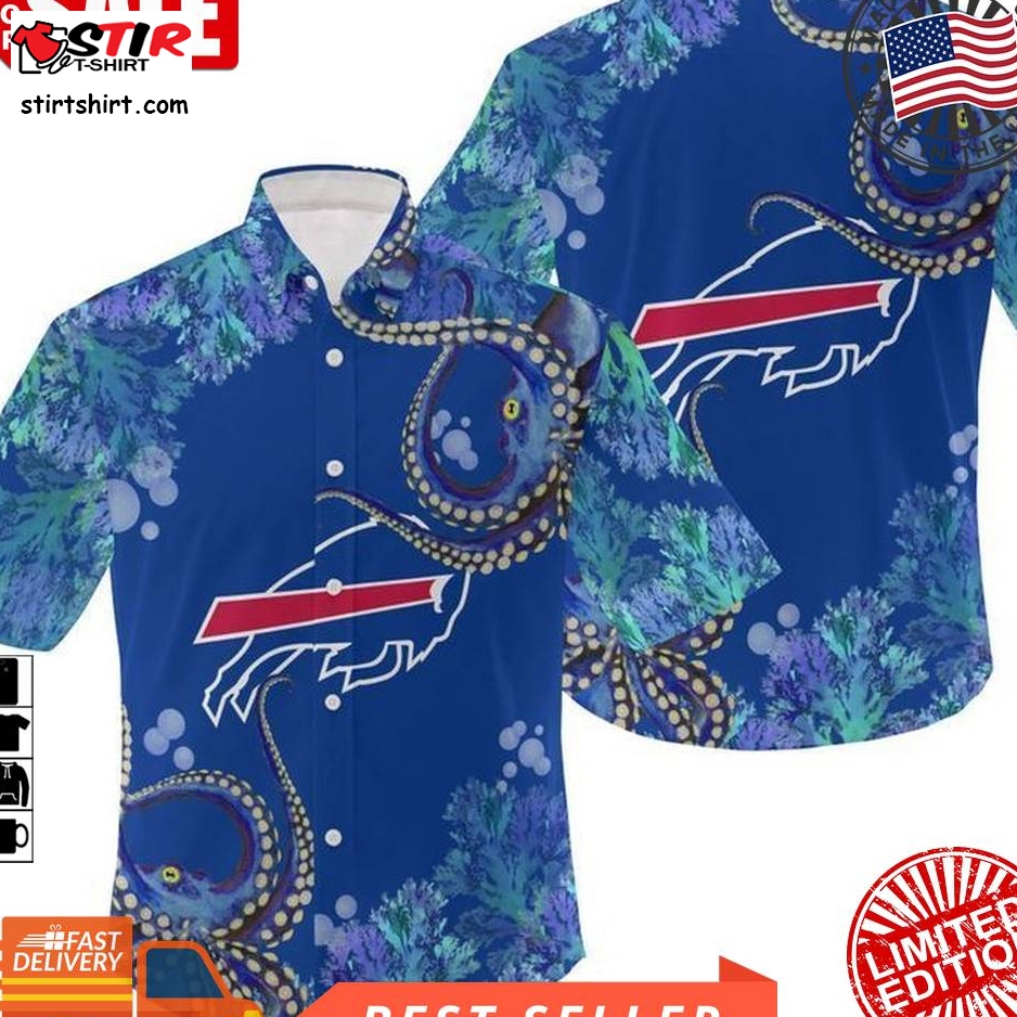 Nfl-Buffalo-Bills-Hawaiian-octopus-Graphic-Print-Hawaiian-Shirt-Gift-For-Fan