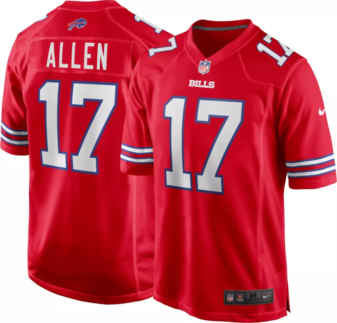 Nike-Mens-Buffalo-Bills-Josh-Allen-17-Red-Game-Jersey
