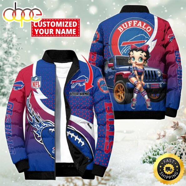 NFL Disney Buffalo Bills Sport Puffer Jacket For Fans –