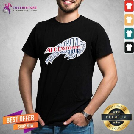 Hot AFC East Champs Buffalo Bills T-Shirt