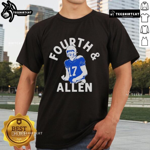 Hot Josh Allen No 17 Buffalo Bills Fourth And Allen