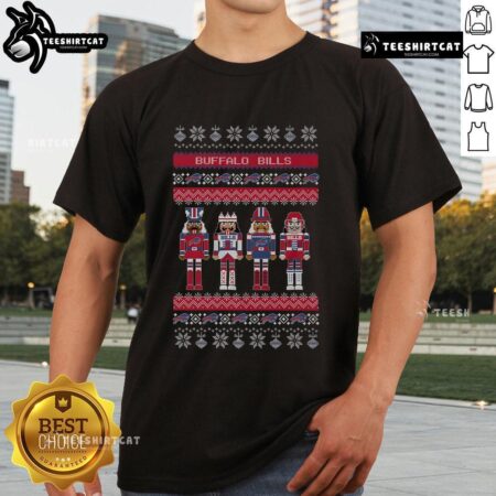 Nice Buffalo Bills Holiday Nutcracker T-Shirt