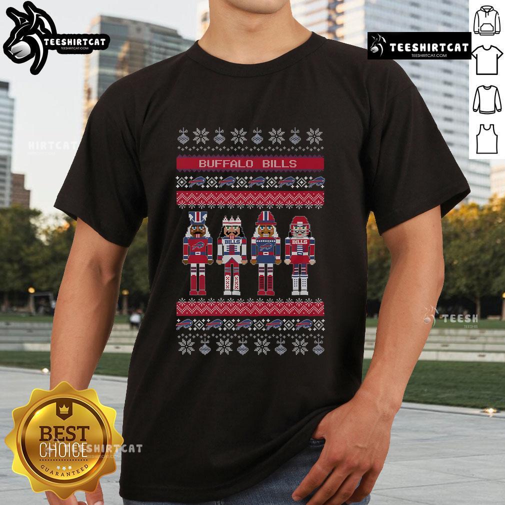 Nice Buffalo Bills Holiday Nutcracker T-Shirt