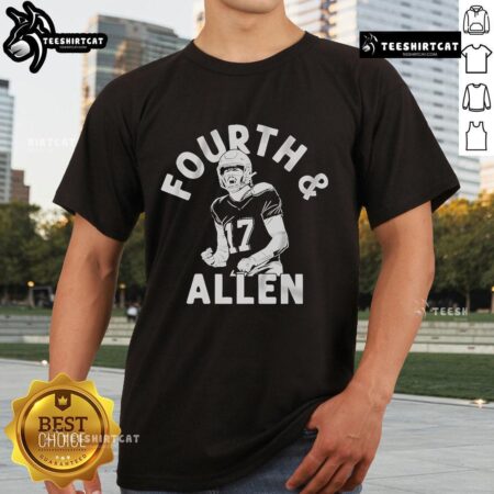 Nice Buffalo Bills Josh Allen Fourth And Allen T-Shirt