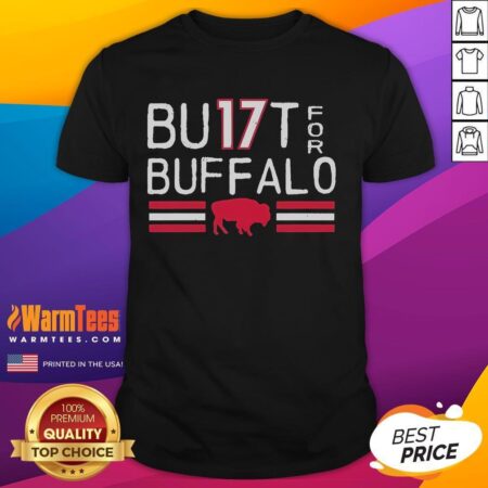 Nice Eric Wood Bu17t For Buffalo Built For Buffalo Bills T-Shirt