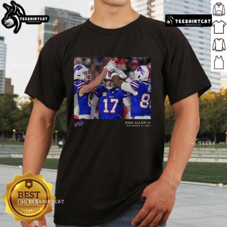 Official Allen Buffalo Bills NFL Flash Features Week 11 T-Shirt