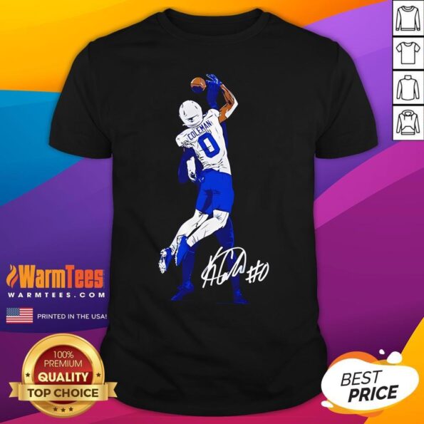 Official Keon Coleman One-Handed Catch Buffalo Bills NFL 2024 Signature