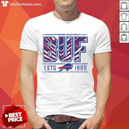 Zubaz Buffalo Bills Wordmark Crewneck T-shirt