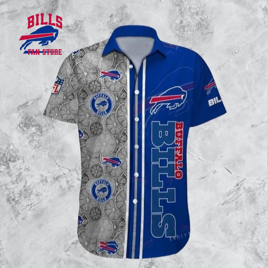Buffalo Bills Hawaiian Shirt NFL Football Custom Name Cheap Hawaiian Shirt