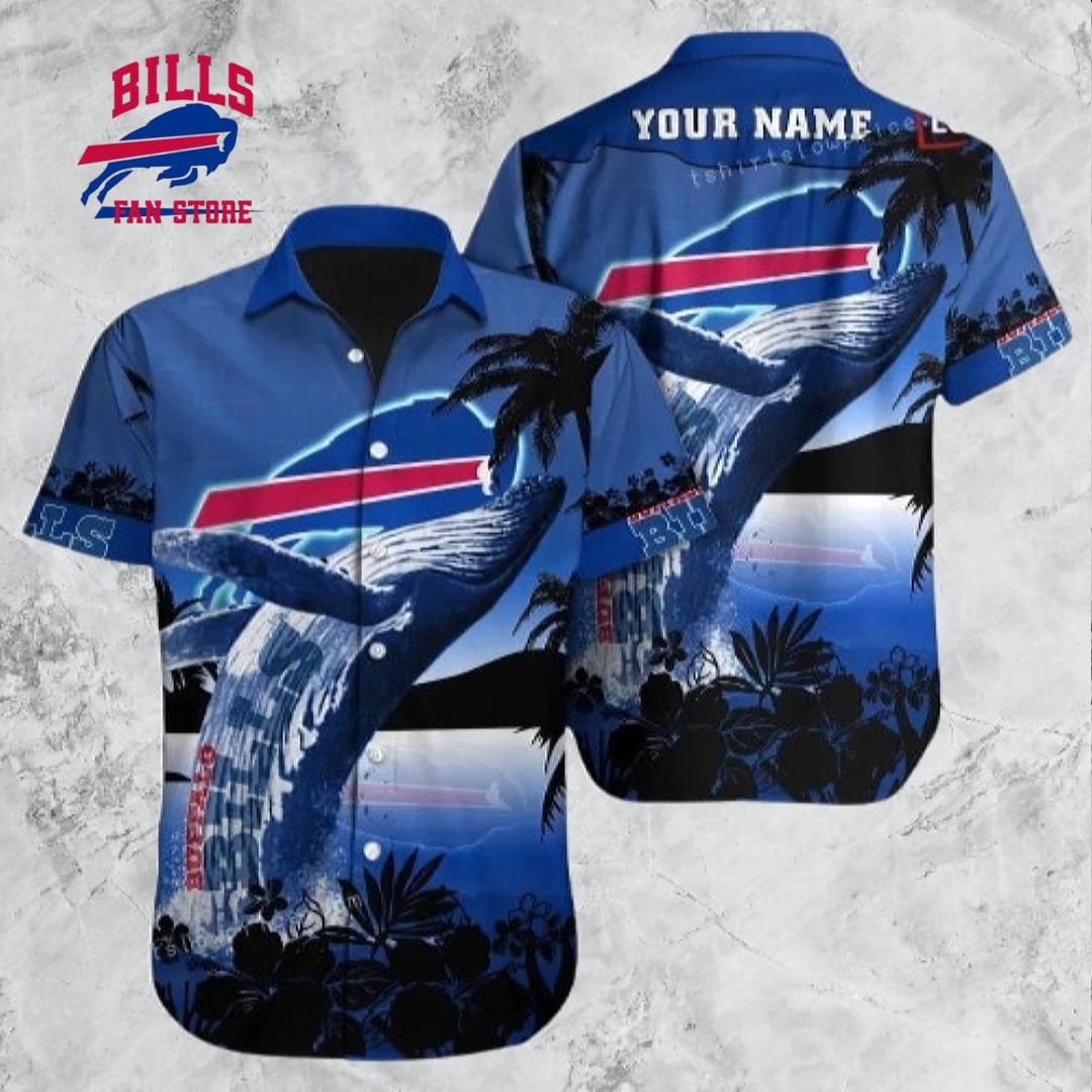Buffalo Bills Hawaiian Shirt NFL Football Personalized Aloha Hawaiian Shirt For Men Women
