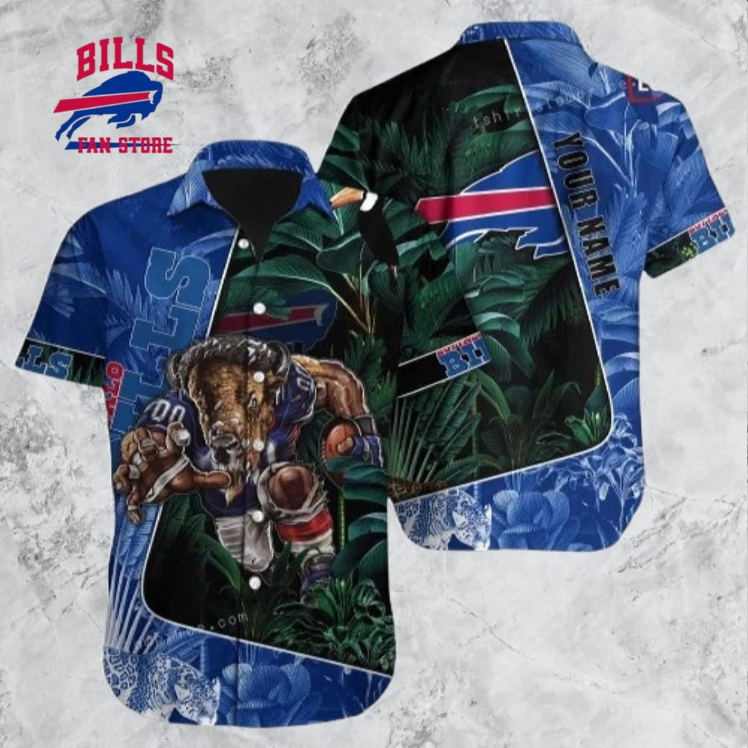 Buffalo Bills Hawaiian Shirt NFL Football Print Personalized Cheap Hawaiian Shirt