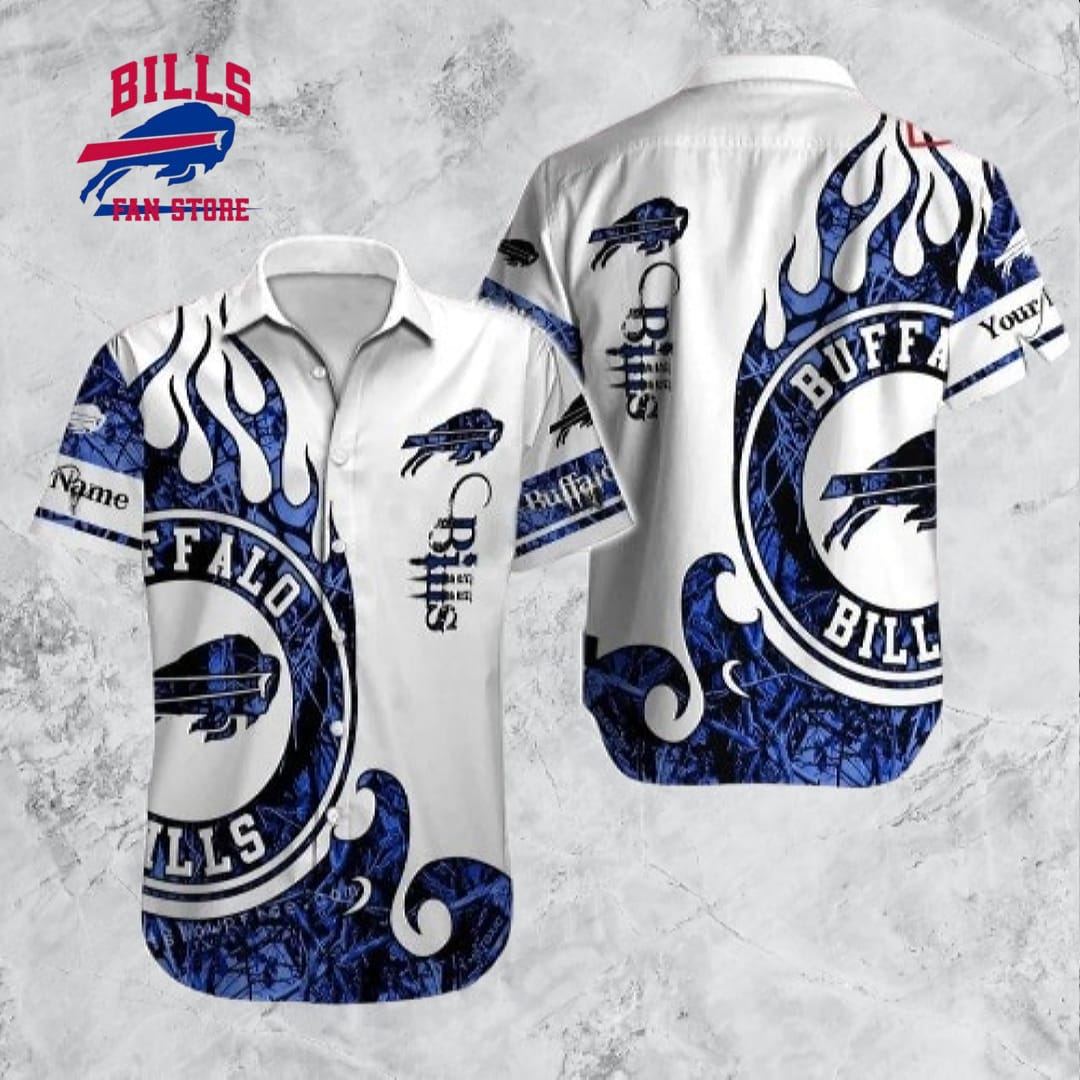 Buffalo Bills Hawaiian Shirt NFL Football Print Personalized Cheap Hawaiian Shirt For Mens Womens