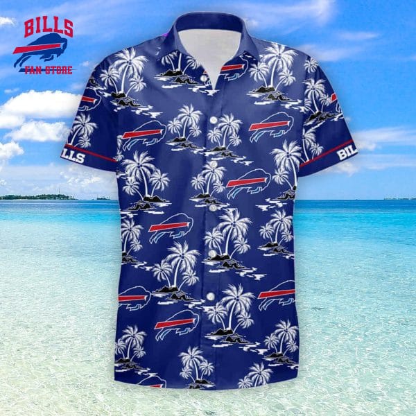 Buffalo Bills Blue Logo Hawaii Summer Hawaiian Shirt