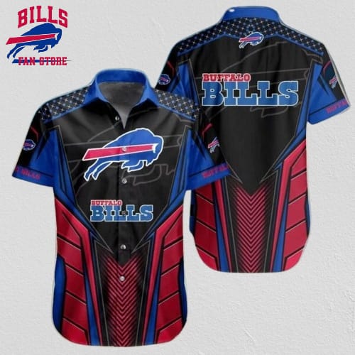 Buffalo Bills Dynamic Chevron Hawaiian Shirt