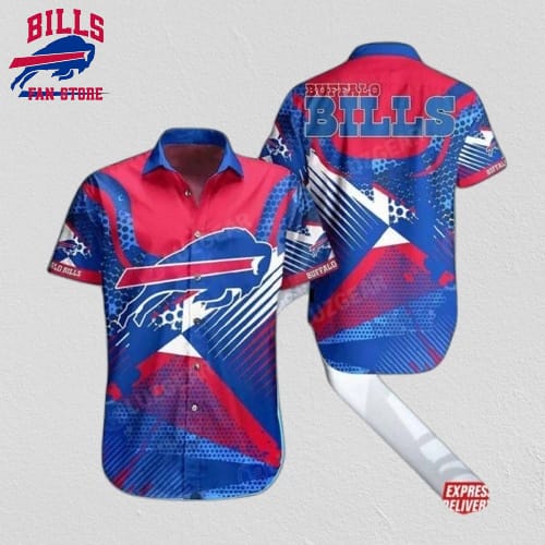 Buffalo Bills Dynamic Geometric Hawaiian Shirt