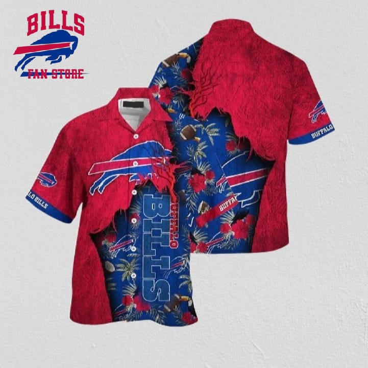 Buffalo Bills Football Team Summer God Hawaii Shirt NFL Aloha Shirt