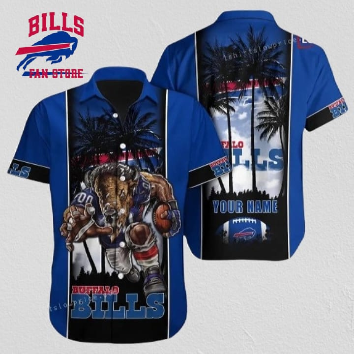 Buffalo Bills Hawaiian Shir tNFL Football Cheap Button Up Hawaiian Shirt