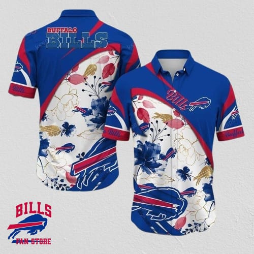 Buffalo Bills Hawaiian Shirt Beach Gift For Football Fans