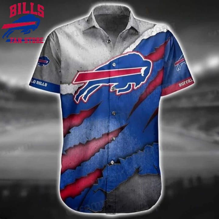 Buffalo Bills Hawaiian Shirt Gift For Beach Lovers, NFL Hawaiian Shirt