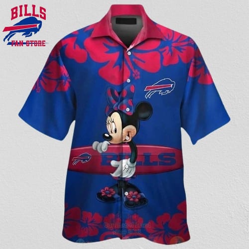 Buffalo Bills Hawaiian Shirt Minnie Mouse Gift For Disney Lovers