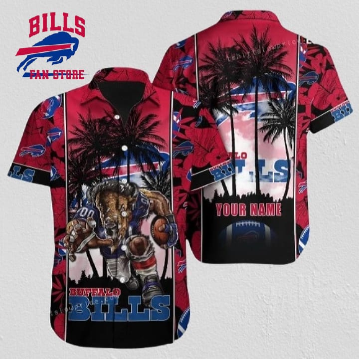 Buffalo Bills Hawaiian Shirt NFL Football Aloha Hawaiian Shirt For Men Women