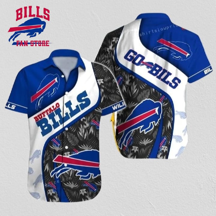 Buffalo Bills Hawaiian Shirt NFL Football Custom Name Cheap Hawaiian Shirt For Mens Womens