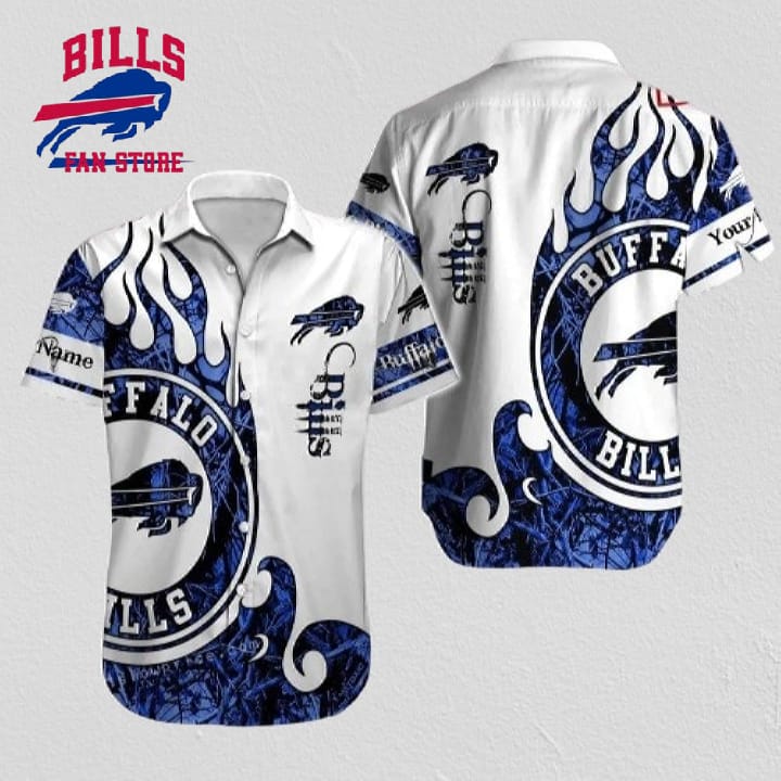 Buffalo Bills Hawaiian Shirt NFL Football Print Personalized Cheap Hawaiian Shirt For Mens Womens