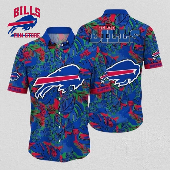 Buffalo Bills Hawaiian Shirt Ocean Waves Buffalo Bills Aloha Shirt