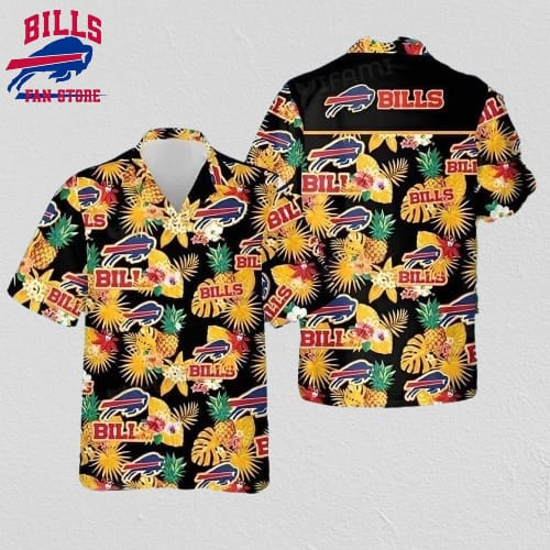 Buffalo Bills Hawaiian Shirt Pineapple Pattern Best Beach Gift