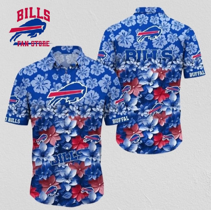 Buffalo Bills Hawaiian Shirt Trending Summer Gift For Fan FBS Style Buffalo Bills Aloha Shirt