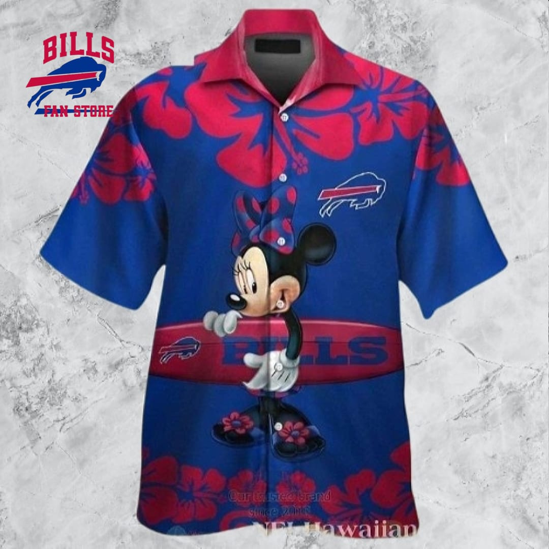 Buffalo Bills Minnie Mouse NFL Hawaiian Shirt