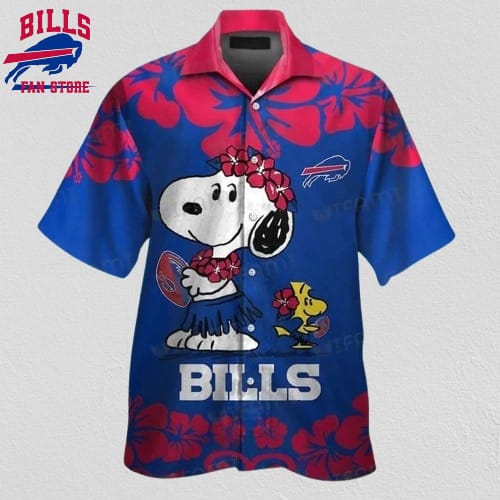 Cool Buffalo Bills Hawaiian Shirt Snoopy Peanuts Summer Beach Gift