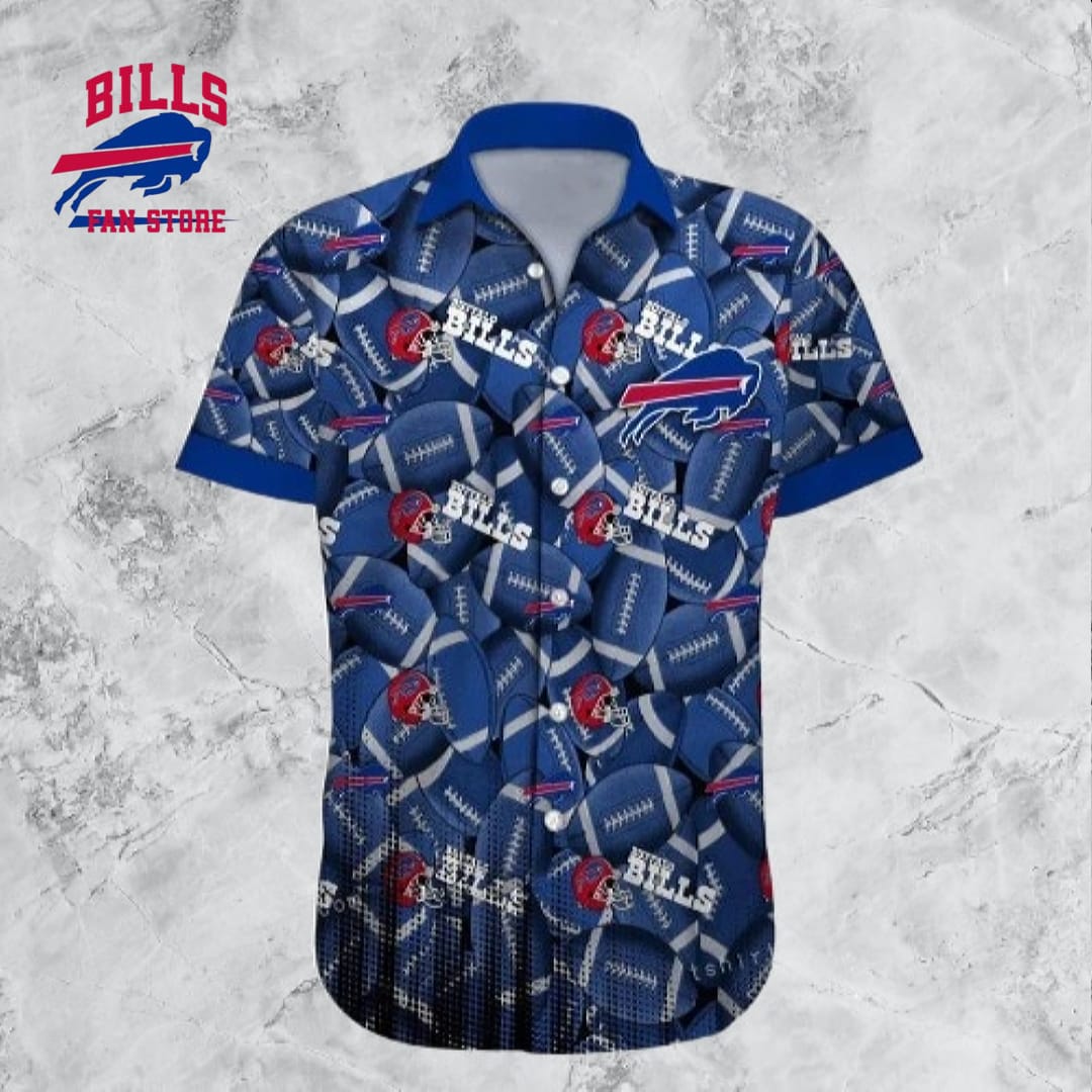 Custom Name Buffalo Bills Hawaiian Shirt NFL Football Hawaiian Shirt Man