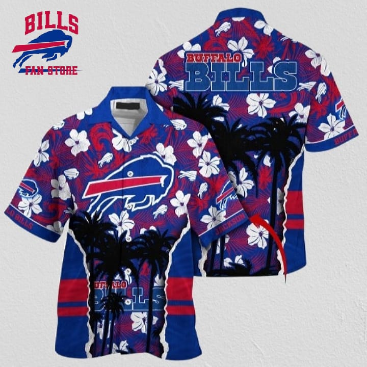 NFL Buffal Bills Hawaii Shirt Palm Tree Aloha Shirt