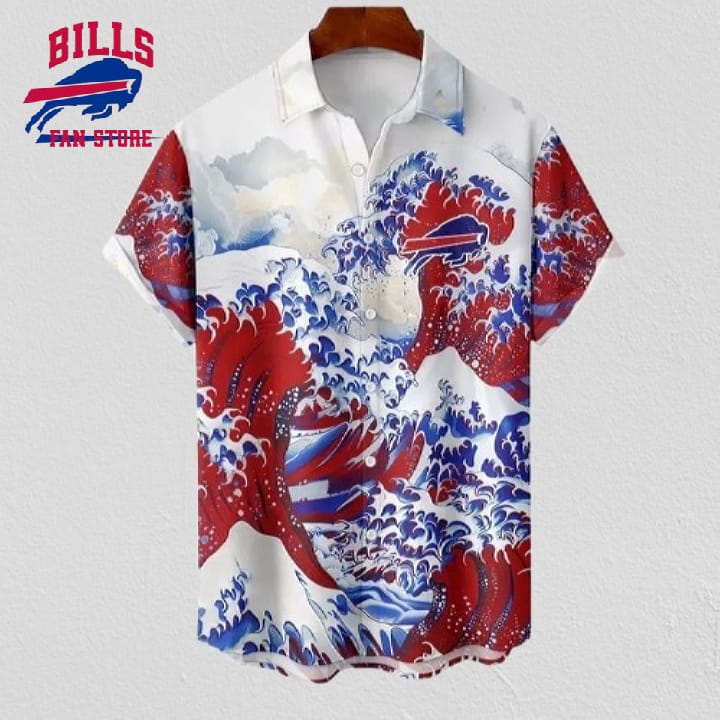 NFL Buffalo Bills Football Special Great Wave Hawaiian Shirt