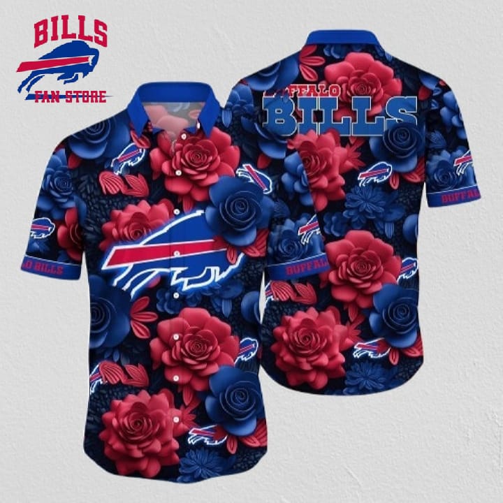 NFL Buffalo Bills Hawaii Shirt Flower Aloha Spirit Shirts