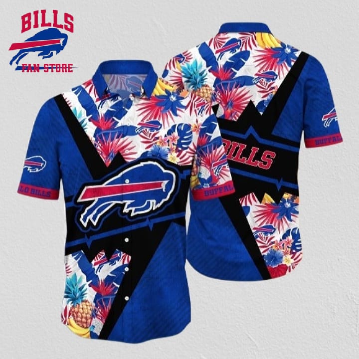 NFL Buffalo Bills Hawaii Shirt Flower Island Inspired Apparel