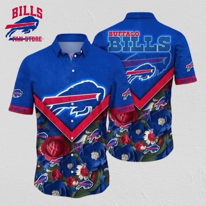 NFL Buffalo Bills Hawaii Shirt Flower Summer Ready Shirts