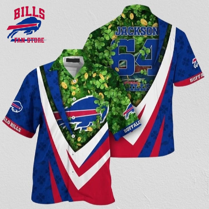 NFL Buffalo Bills Hawaii Shirt St Patricks Day Aloha Shirt