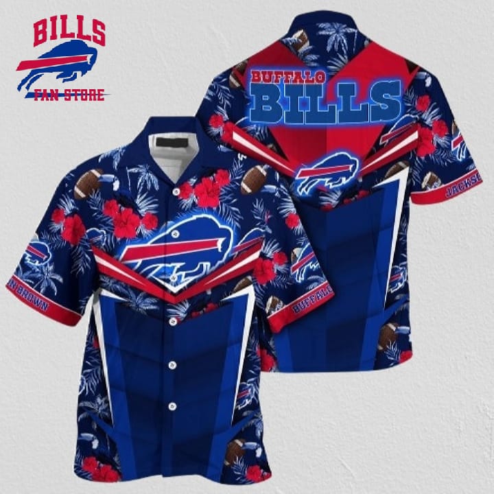 NFL Buffalo Bills Hawaiian Shirt Summer Football Aloha Shirt For Fans