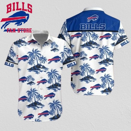 Nfl Buffalo Bills Palm Tree Hawaiian Shirt Shorts